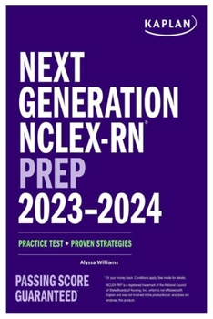 Paperback Next Generation NCLEX-RN Prep 2023-2024 [Large Print] Book