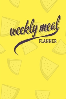 Paperback Weekly meal planner: Perfect weekly Meal planner and Grocery shopping list notebook organizer for Fridge. Book