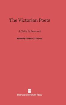 Hardcover The Victorian Poets: A Guide to Research, Second Edition Book