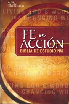 Hardcover Biblia Fe en accion: Nueva Version International (Spanish Edition) [Spanish] Book