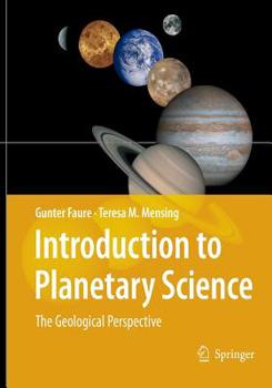 Paperback Introduction to Planetary Science: The Geological Perspective Book