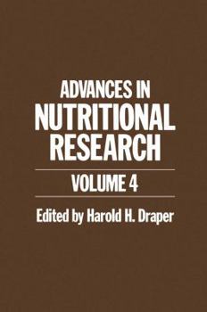 Paperback Advances in Nutritional Research Book