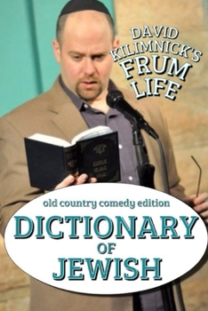 Paperback Dictionary of Jewish- Frum Life Humor Book