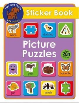 Paperback Picture Puzzles (Play and Learn with Wallace Sticker Books) (Play & Learn With Wallace) Book