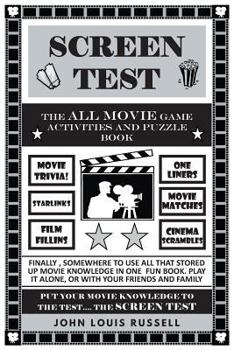 Paperback Screen Test: The All Movie Game Activities and Puzzle Book