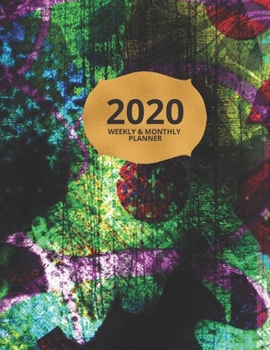 Paperback 2020 Weekly & Monthly Planner: Planner And Journal Organizer 2020 - Planner Calendar 2020 Book