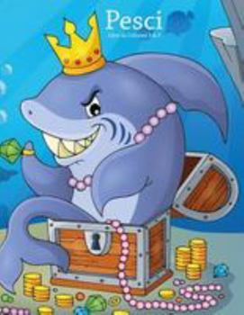 Paperback Pesci Libro da Colorare 1 & 2 [Italian] Book