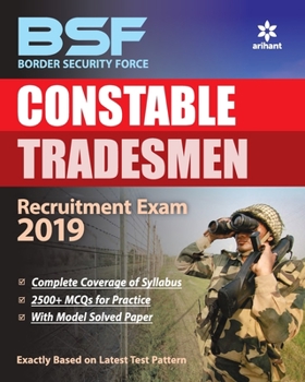 Paperback BSF Tradesmen Constable Exam (E) Book