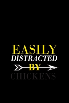 Paperback Easily Distracted by Chicken: 110 Game Sheets - Four in a Row Fun Blank Games - Soft Cover Book for Kids for Traveling & Summer Vacations - Mini Gam Book