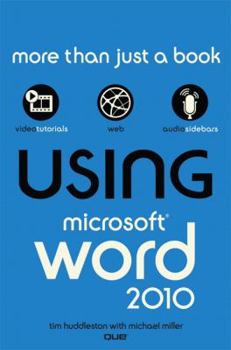 Paperback Using Microsoft Word 2010 Book