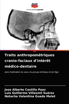 Paperback Traits anthropométriques cranio-faciaux d'intérêt médico-dentaire [French] Book
