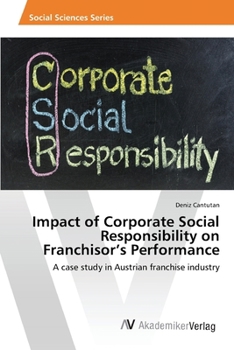 Paperback Impact of Corporate Social Responsibility on Franchisor's Performance Book