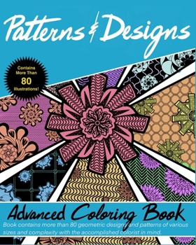 Paperback Patterns & Designs: Advanced Coloring Book