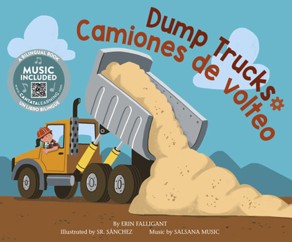 Paperback Dump Trucks / Camiones de Volteo [Multiple Languages] Book