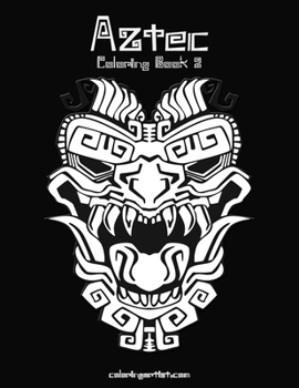 Paperback Aztec Coloring Book 2 Book