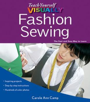 Paperback Teach Yourself Visually Fashion Sewing Book