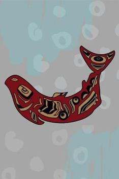 Paperback Native Indian Salmon Totem: Native American Fish Notebook - Lined 120 Pages 6x9 Journal Book