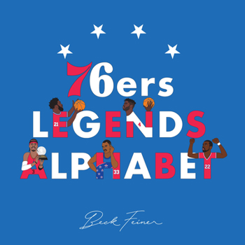 Hardcover 76ers Legends Alphabet Book