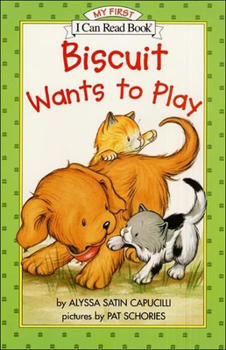 Library Binding Biscuit Wants to Play Book