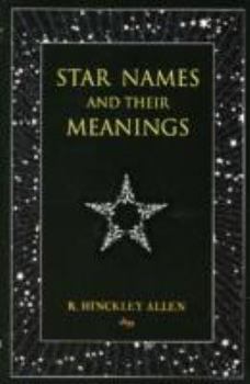 Star Names and Their Meanings