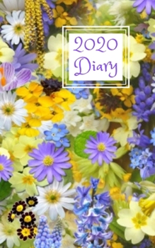 Paperback 2020 Diary: 5x8 week to a page planner with 12 monthly planners. Lined paper pages after diary for all your notes. Perfect for gen Book