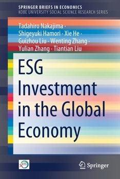 Paperback ESG Investment in the Global Economy Book