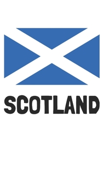 Paperback Scotland: Handy journal notebook diary with blank lined paper to write in Book