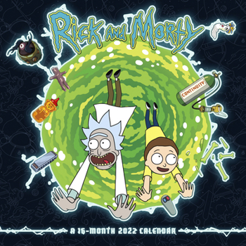 Calendar 2022 Rick and Morty Wall Book