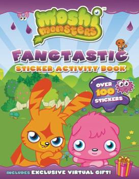 Paperback Fangtastic Sticker Activity Book (Moshi Monsters) Book