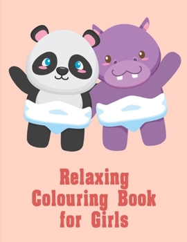 Paperback Relaxing Colouring Book for Girls: Creative haven christmas inspirations coloring book