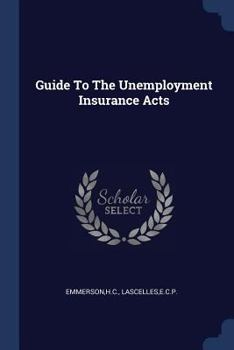 Paperback Guide To The Unemployment Insurance Acts Book