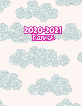 2020-2021 Planner: Two Year Calendar Organizer and Goal Journal | January 2020 - December 2021 Daily, Weekly and Monthly Planner Book with Back Sticker Expression Wall for 2 Years | Design Code 979889
