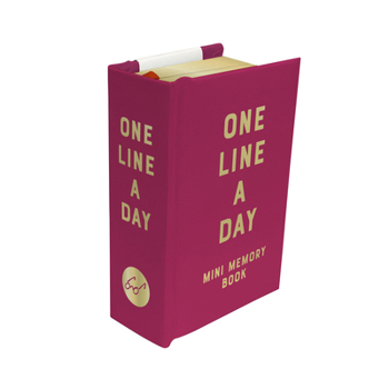 Misc. Rose Velvet Mini One Line a Day: A One-Year Memory Book