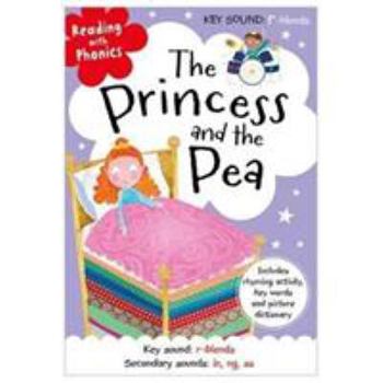 Hardcover Reading With Phonics Princess & The Pea Book