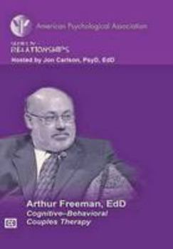Hardcover Cognitive-Behavioral Couples Therapy W/ Artuhur Freeman Book
