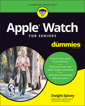 Paperback Apple Watch for Seniors for Dummies Book