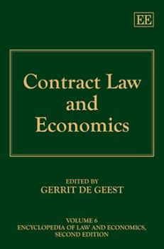 Hardcover Contract Law and Economics Book