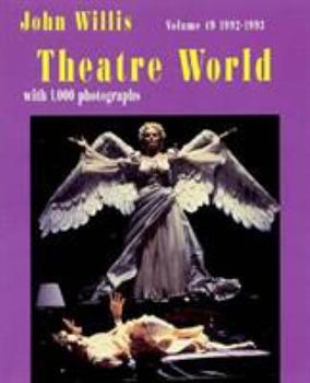 Hardcover Theatre World 1992-1993, Vol. 49 Book