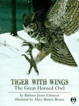 Paperback Tiger with Wings: The Great Horned Owl Book