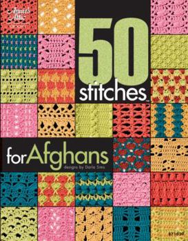 Paperback 50 Stitches for Afghans Book