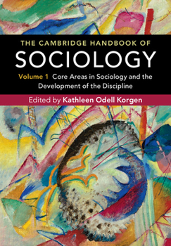 Hardcover The Cambridge Handbook of Sociology Book