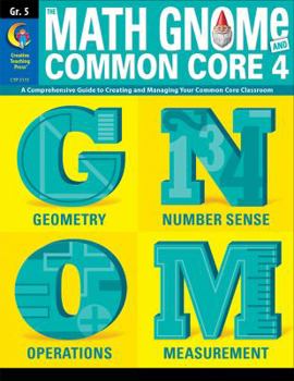 Paperback The Math Gnome and Common Core 4, Grade 5 Book