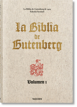 Hardcover La Biblia de Gutenberg de 1454 [Spanish] Book