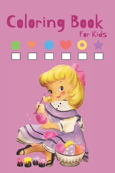 Coloring Book For Kids: Easter Coloring Book Activity Book For Kids Age 4-8 And Adult Coloring Book, Size 8.5 *11,70 Pages