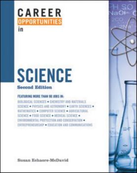 Hardcover Career Opportunities in Science Book