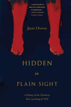 Paperback Hidden in Plain Sight: A History of the Newberry Mass Lynching of 1916 Book