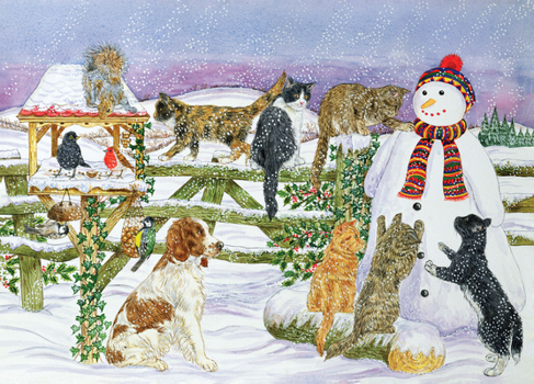 Misc. Snowman and Friends 1000 Piece Jigsaw Puzzle Book