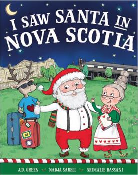 Hardcover I Saw Santa in Nova Scotia Book