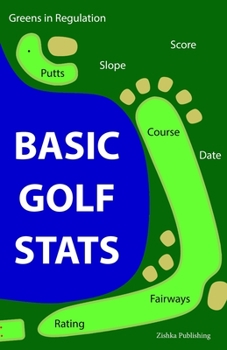 Paperback Basic Golf Stats Book