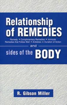 Paperback Relationship of Remedies Book
